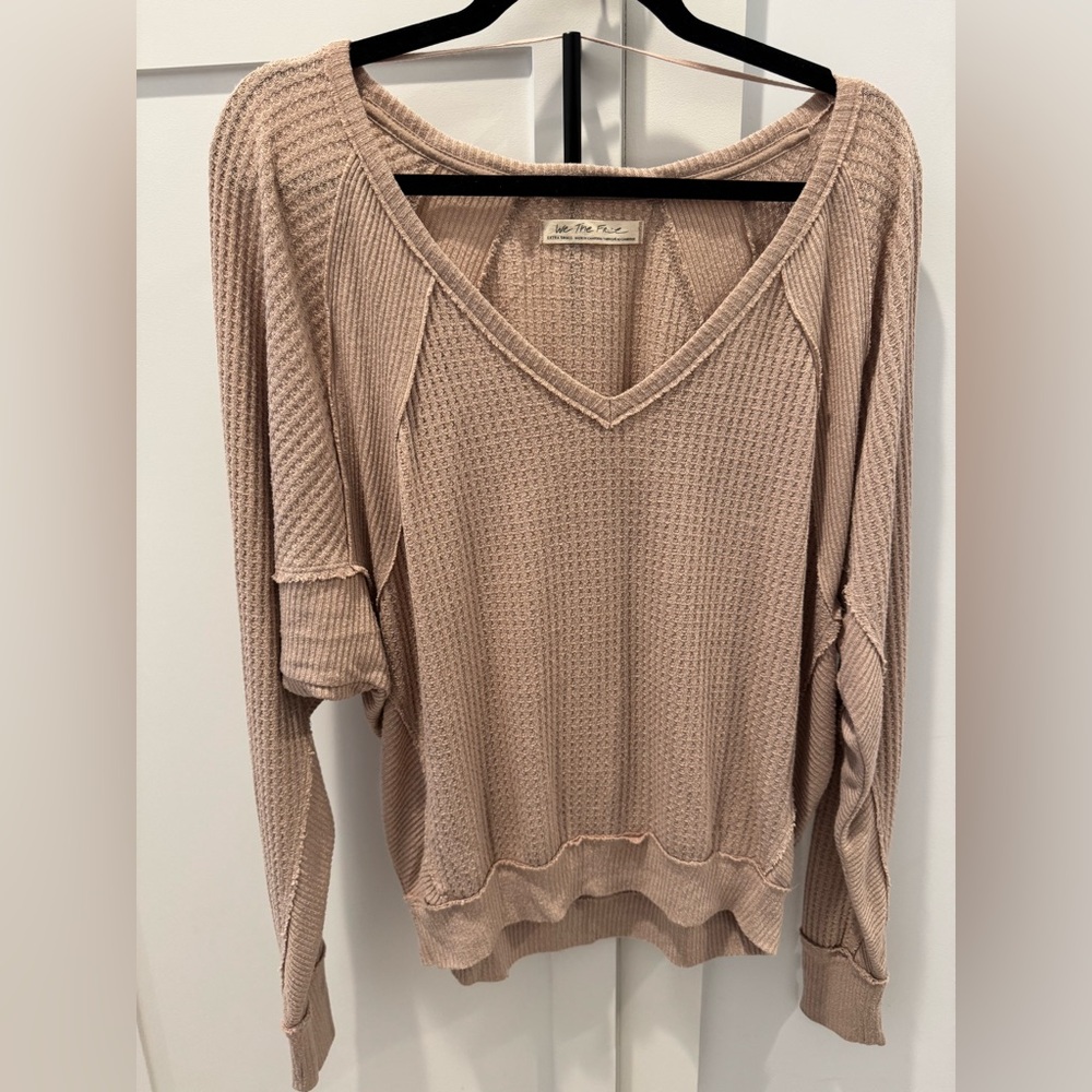 We The Free Waffleknit Top